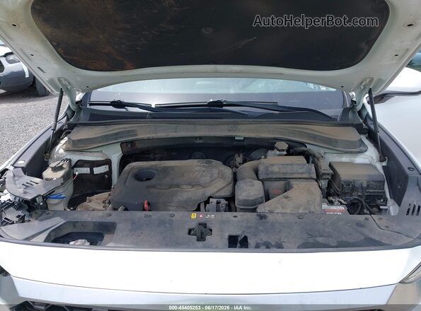 5NMS33ADXLH212458 2020 HYUNDAI SANTA FE Белый Вид сзади