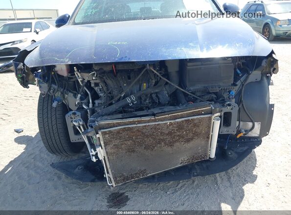 5NMS33ADXLH299231 2020 HYUNDAI SANTA FE Blue Front view