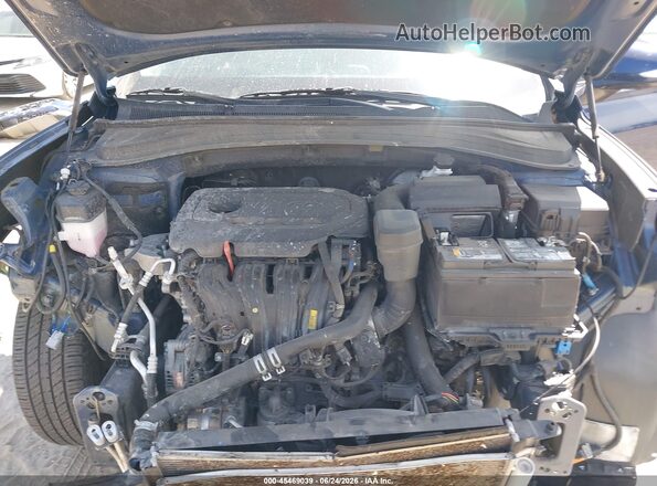 5NMS33ADXLH299231 2020 HYUNDAI SANTA FE Blue Rear view