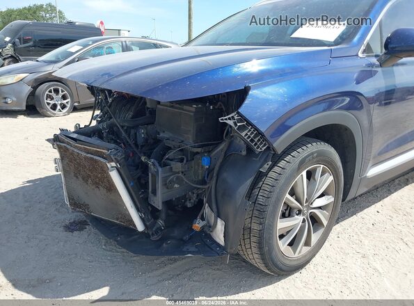 5NMS33ADXLH299231 2020 HYUNDAI SANTA FE Blue 