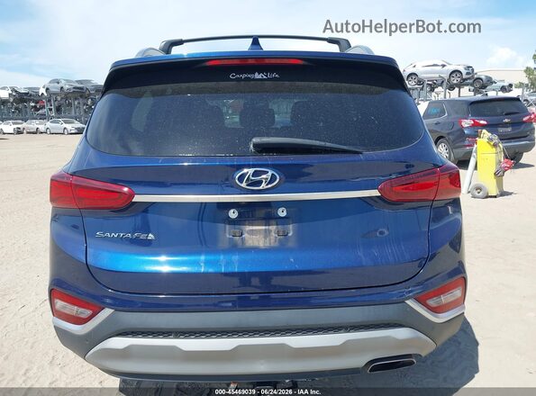 5NMS33ADXLH299231 2020 HYUNDAI SANTA FE Blue 