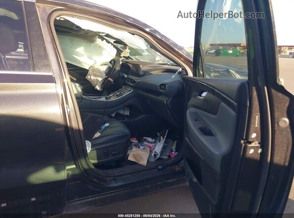 5NMS34AJ0NH457980 2022 HYUNDAI SANTA FE Gray Front interior view