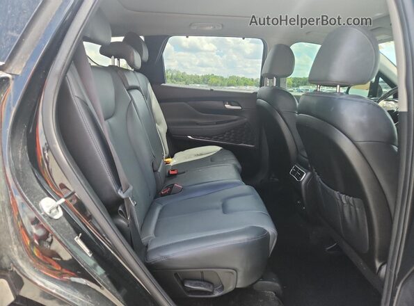 5NMS34AJ0PH574767 2023 HYUNDAI SANTA Black Вид задніх сидінь