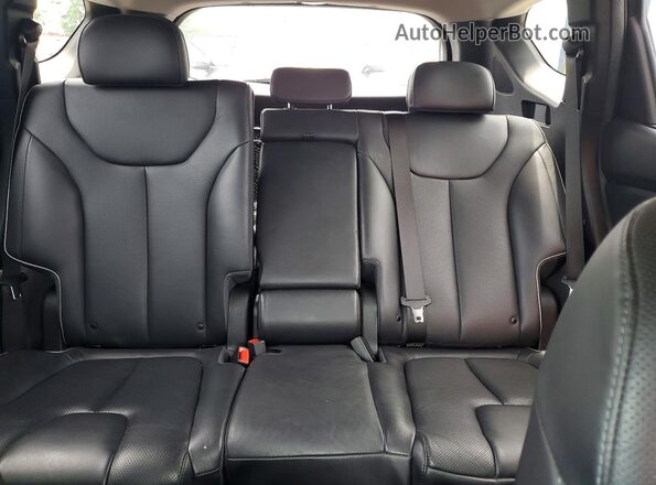 5NMS34AJ1MH360429 2021 HYUNDAI SANTA Black Вид задніх сидінь