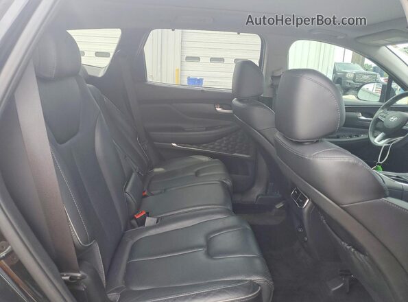 5NMS34AJ1MH360429 2021 HYUNDAI SANTA Black Вид задньої частини салону