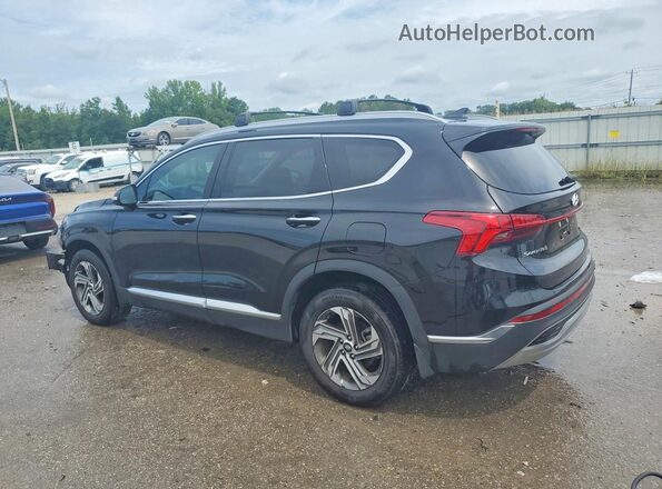 5NMS34AJ1MH360429 2021 HYUNDAI SANTA Black Задня ліва чверть