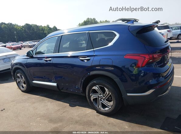 5NMS34AJ1NH474772 2022 HYUNDAI SANTA FE Blue 360 interior view