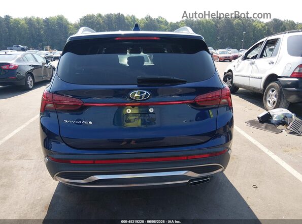 5NMS34AJ1NH474772 2022 HYUNDAI SANTA FE Blue 