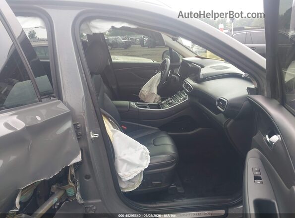 5NMS34AJ2MH309859 2021 HYUNDAI SANTA FE Gray Front interior view