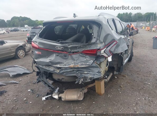 5NMS34AJ2MH309859 2021 HYUNDAI SANTA FE Gray Front view