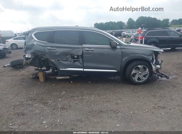 5NMS34AJ2MH309859 2021 HYUNDAI SANTA FE Gray 360 interior view