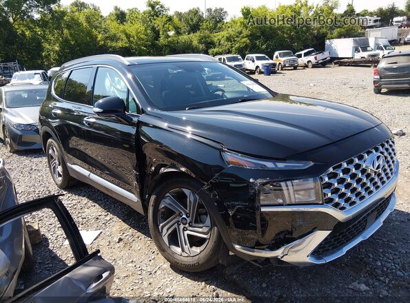 5NMS34AJ2PH598729 2023 HYUNDAI SANTA FE Black Widok z przodu