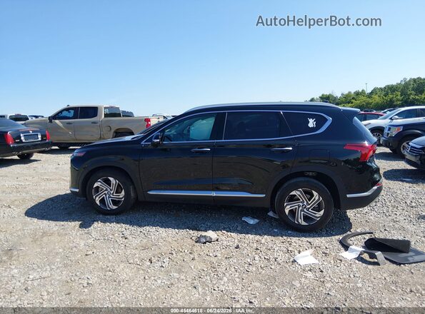 5NMS34AJ2PH598729 2023 HYUNDAI SANTA FE Black Widok wnętrza 360 stopni