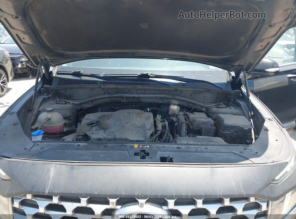 5NMS34AJ3MH357791 2021 HYUNDAI SANTA FE Black Հետևի տեսք