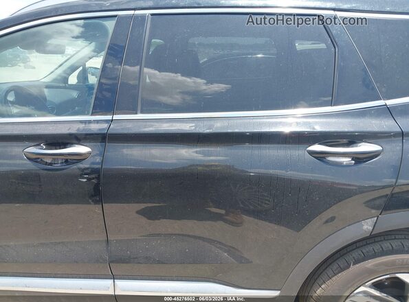 5NMS34AJ3MH357791 2021 HYUNDAI SANTA FE Black Սալոնի 360 աստիճան տեսք