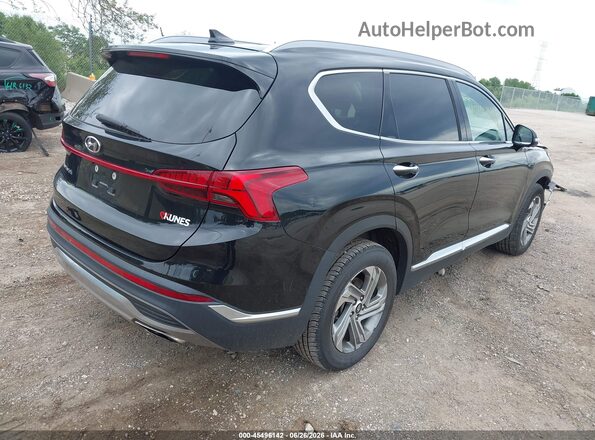 5NMS34AJ4PH513972 2023 HYUNDAI SANTA FE Black Задня права чверть