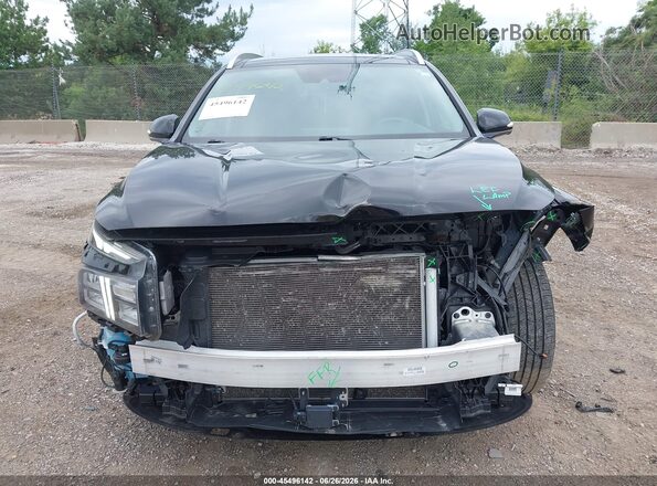 5NMS34AJ4PH513972 2023 HYUNDAI SANTA FE Black Вид задньої частини салону