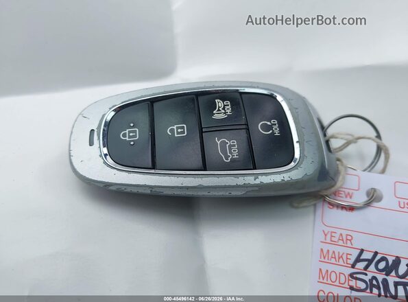 5NMS34AJ4PH513972 2023 HYUNDAI SANTA FE Black Вид панелі приладів