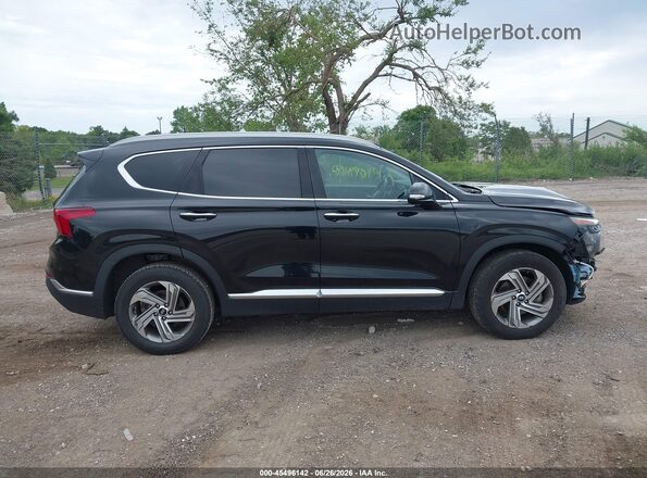 5NMS34AJ4PH513972 2023 HYUNDAI SANTA FE Black Панорамний вид салону 360°