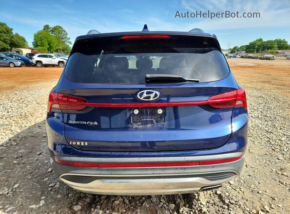 5NMS34AJ5NH459367 2022 HYUNDAI SANTA Blue Rear view