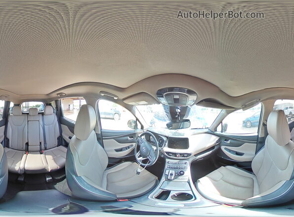 5NMS34AJ5NH459367 2022 HYUNDAI SANTA Blue 360 interior view