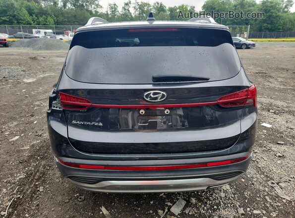 5NMS34AJ7MH332716 2021 HYUNDAI SANTA Gray უკანა ხედი