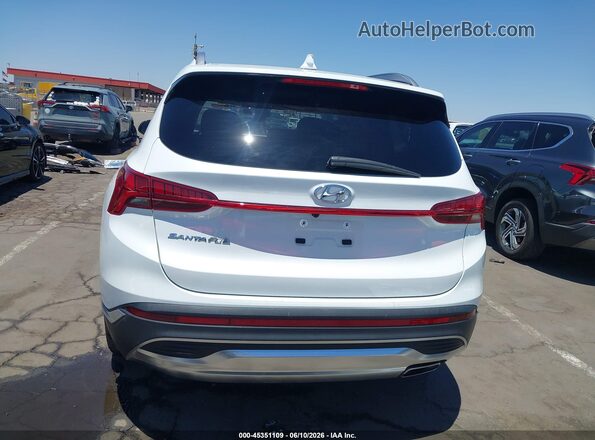 5NMS34AJ7NH451819 2022 HYUNDAI SANTA FE White 