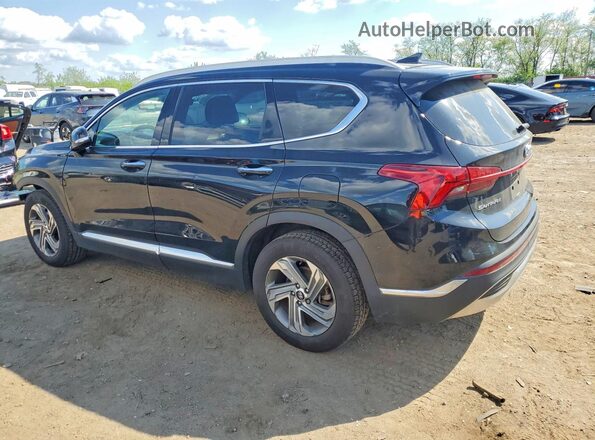 5NMS34AJ8MH331249 2021 HYUNDAI SANTA Black Trasero izquierdo
