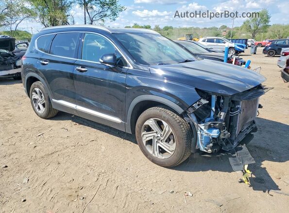 5NMS34AJ8MH331249 2021 HYUNDAI SANTA Black Delantero derecho