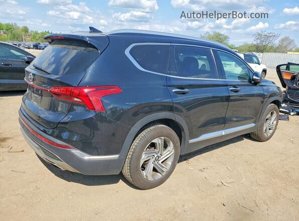 5NMS34AJ8MH331249 2021 HYUNDAI SANTA Black Trasero derecho