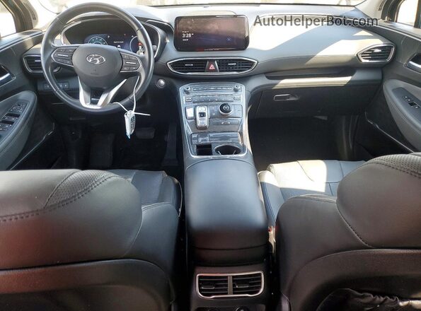 5NMS34AJ8MH331249 2021 HYUNDAI SANTA Black Vista del salpicadero