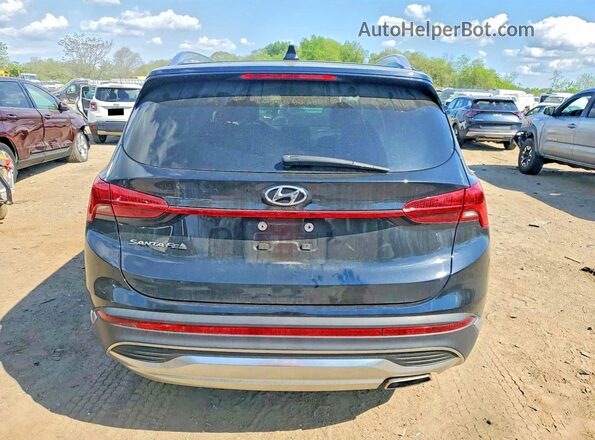 5NMS34AJ8MH331249 2021 HYUNDAI SANTA Black Vista trasera