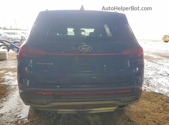 5NMS34AJ9MH307722 2021 HYUNDAI SANTA Blue Rear view