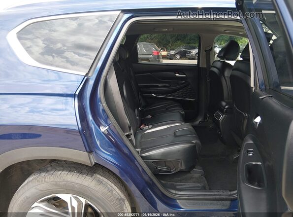 5NMS34AJXNH391499 2022 HYUNDAI SANTA FE Navy Widok naklejki z numerem VIN