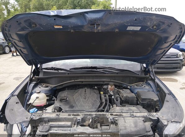 5NMS34AJXNH391499 2022 HYUNDAI SANTA FE Navy Widok z tyłu