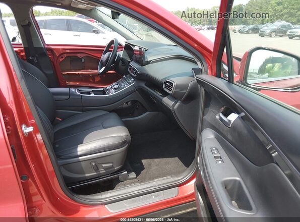 5NMS34AJXPH562691 2023 HYUNDAI SANTA FE Red Front interior view