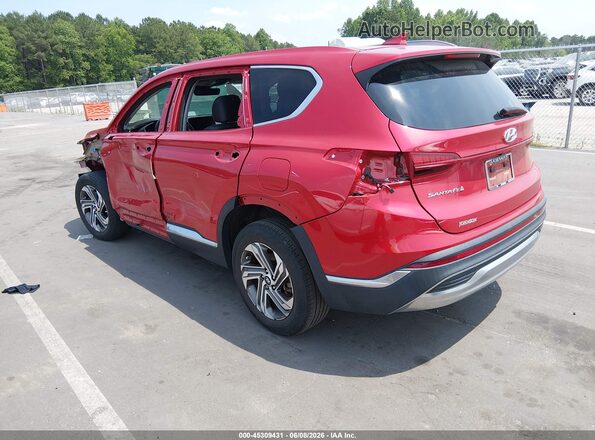 5NMS34AJXPH562691 2023 HYUNDAI SANTA FE Red Rear left
