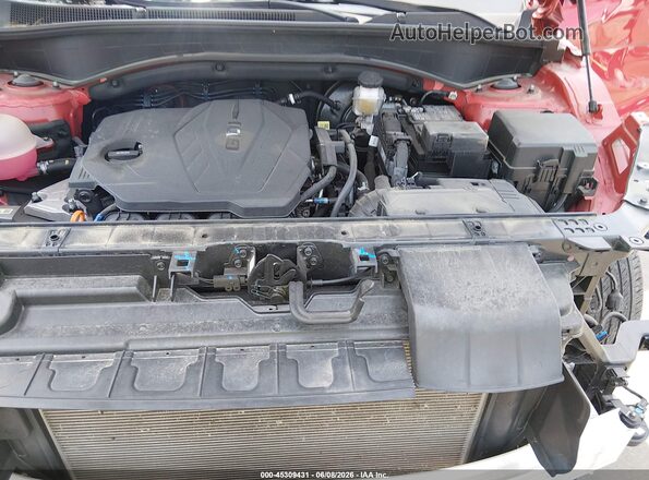 5NMS34AJXPH562691 2023 HYUNDAI SANTA FE Red Rear view