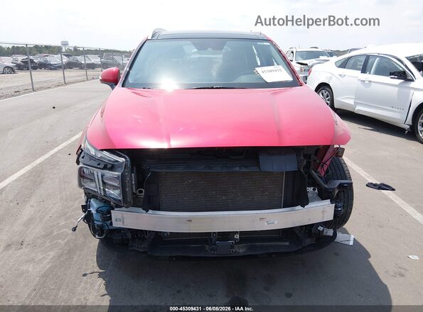 5NMS34AJXPH562691 2023 HYUNDAI SANTA FE Red Rear interior view