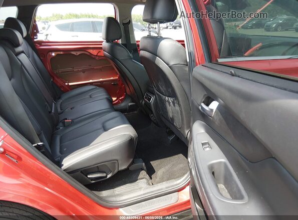 5NMS34AJXPH562691 2023 HYUNDAI SANTA FE Red VIN sticker view