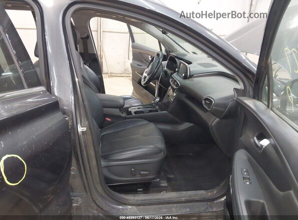 5NMS3CAA2LH198822 2020 HYUNDAI SANTA FE Gray წინა სალონის ხედი
