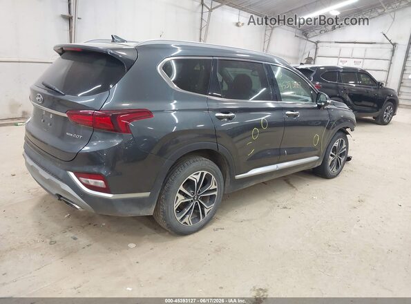 5NMS3CAA2LH198822 2020 HYUNDAI SANTA FE Gray უკანა მარჯვენა