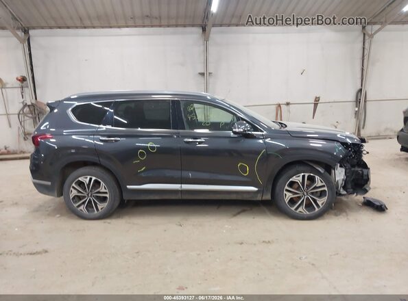 5NMS3CAA2LH198822 2020 HYUNDAI SANTA FE Gray უკანა სალონის ხედი