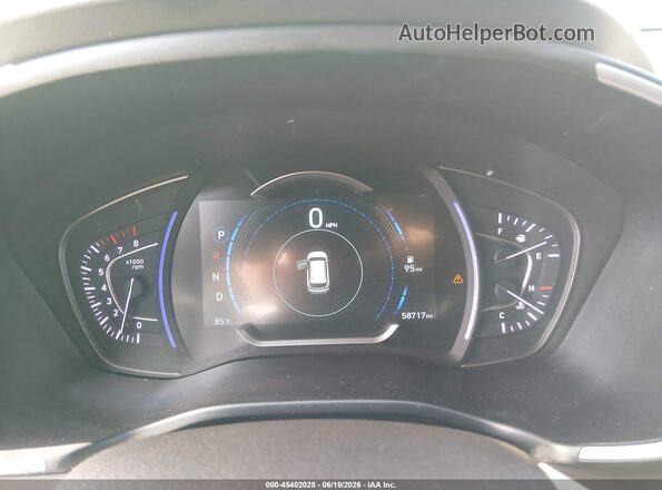 5NMS3CAA3LH223940 2020 HYUNDAI SANTA FE White Вид задніх сидінь