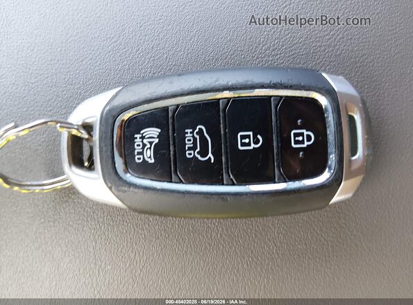 5NMS3CAA3LH223940 2020 HYUNDAI SANTA FE White Вид панелі приладів