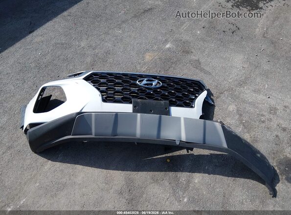 5NMS3CAA3LH223940 2020 HYUNDAI SANTA FE White Вид щитка приладів