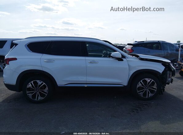 5NMS3CAA3LH223940 2020 HYUNDAI SANTA FE White Панорамний вид салону 360°
