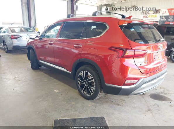5NMS3CAA8LH232861 2020 HYUNDAI SANTA FE Black Задня ліва чверть
