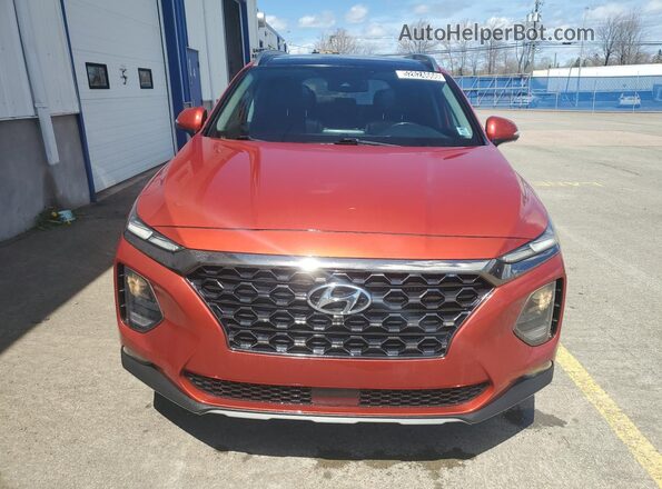 5NMS3CAAXKH123882 2019 HYUNDAI SANTA Orange 