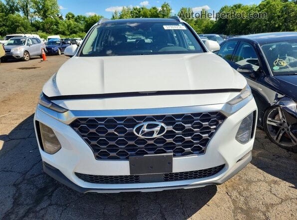 5NMS3CAAXLH285481 2020 HYUNDAI SANTA Белый Вид спереди